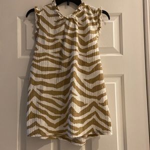 Express sleeveless blouse .